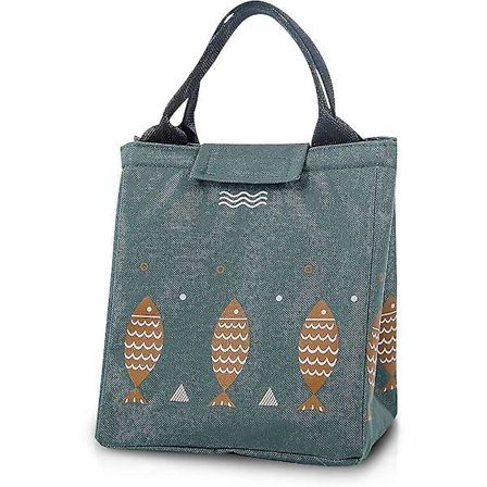 Lunchväska Kylväska Picknick Handväska Isolerad Lunchväska Termoväska Kylväska