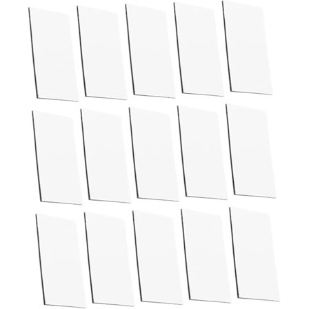 Borrelåstape 15 Sett Selvklebende Strips Avtakbar Dobbeltsidig Tape Håndverk for Hjem DIY