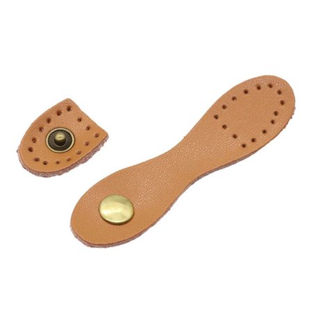 Skinnveske Spenne Lommebok Hasp BRUN 5 STK 5 STK