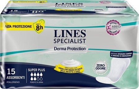 Pannolone per Incontinenza Lines Specialist Derma Sagomato