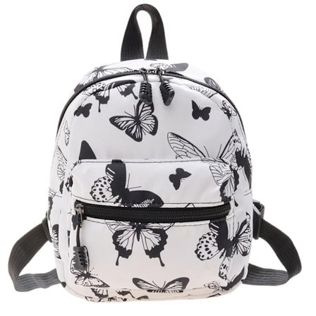 Casual Nylon Dam Mini Ryggsäck Mode Enfärgad Preppy Stil Studenter Skolväskor Kvinnliga Små Reseryggsäckar Rucksacks~02826