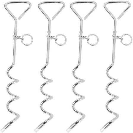 4 X Marquee Heavy Duty 16 Tuuman Myrskykiinnitys Maahan Kiinnitettävät Ankkuritaitokset Gazebo