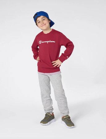 Champion Crewneck Sweatshirt - Red - 150-155
