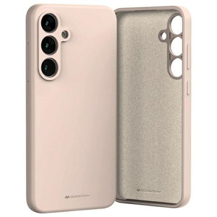 Mercury Telefontaske til Galaxy S24 FE Silikone - Pink Sand