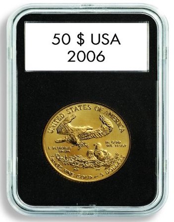 Møntkapsel QUICKSLAB 40 mm - Leuchtturm