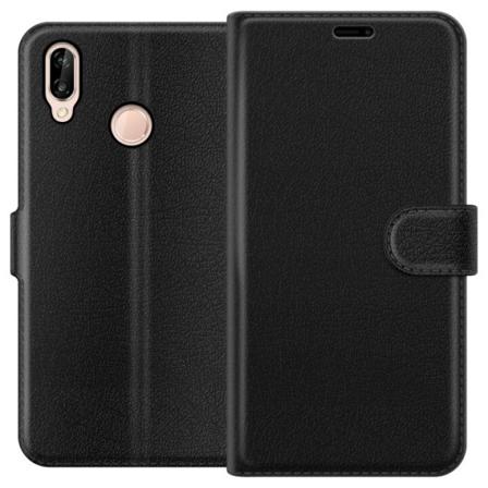 Huawei P20 lite Sort Etui PU