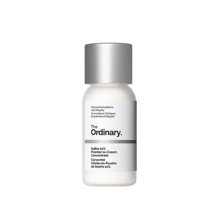 The Ordinary Sulfur 10% Powder-to-Cream Concentrate 5 g, Skincare, Ansigtspleje, Dagcreme