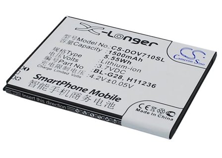 Batteri til SmartPhone, Mobil til DOOV D710, iEva D710