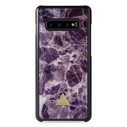 Naive Samsung Galaxy S10 Skal - Lila Marmor