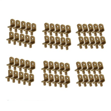 60 stk. hyldebærerstifter sæt hylde med hul