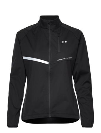 Nwlboston Shell Jacket Women Outerwear Sport Jackets Svart Newline
