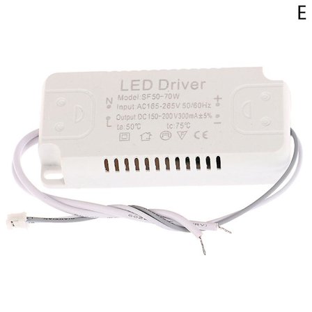 LED-drivrut 300mA Kretskort 8-24W 20-36W 30-50W 36-60W 50-70W 60-80W LED-strömljus (FMY)