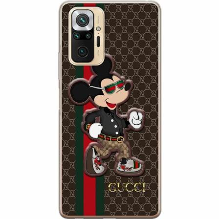 Xiaomi Redmi Note 10 Pro Genomskinligt Skal Cc Happy Mouse