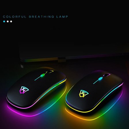 Langaton Hiljainen Ladattava Hiiri Kannettavalle Tietokoneelle