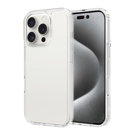 iPhone 16 Pro Max Mobilskal Stöttåligt Rvelon - Transparent