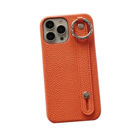 iPhone 16 Skal med Ring - Orange
