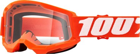 100% Strata 2 Goggle sports glasses Orange OneSize