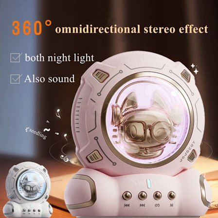 Astronaut Spaceman Charging Night Light Bluetooth högtalare
