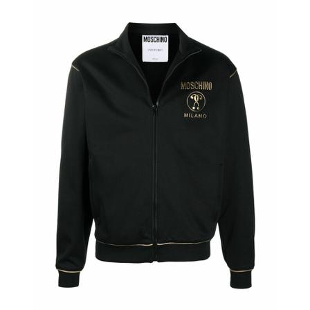 Moschino - Tröjor - Svart - Herr - Storlek: S, Herr, Storlek: S