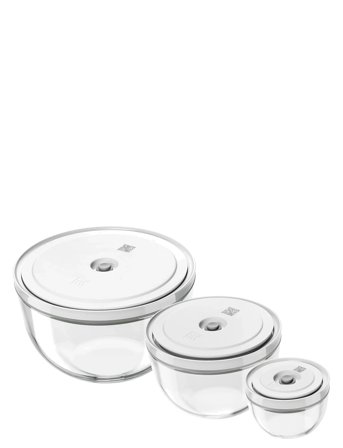 Zwilling Fresh & Save Vakuumskålset Glas 6 Delar. - White - ONE SIZE