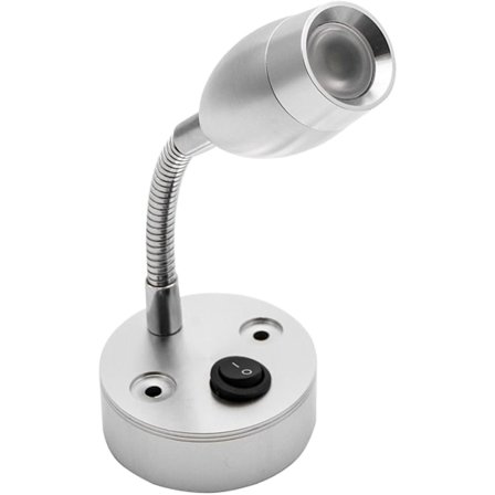 12V LED Spotläslampa Strömbrytare Husbil Husvagn VAN Båt Husbil Ljus Varm Ljus