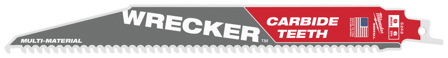 Milwaukee TCT WRECKER Tigersagblad 6T, 5‐pakning 230 mm, Maskintilbehør & forbruk