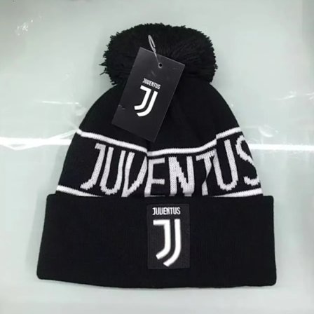 Xbi - Vinter kald og varm fotballsupporter strikket brodert lue Juventus