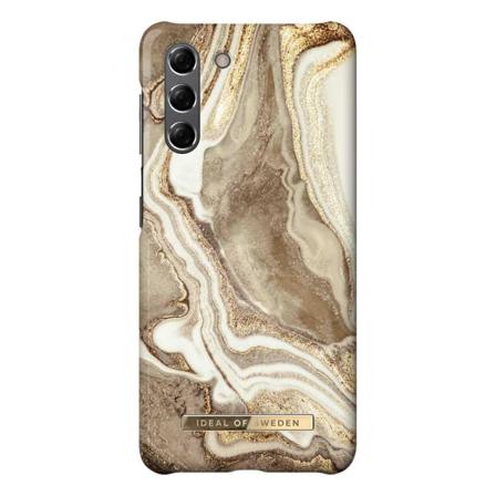 Ideal Of Sweden Samsung Galaxy S22 - Golden Sand Marble Guld