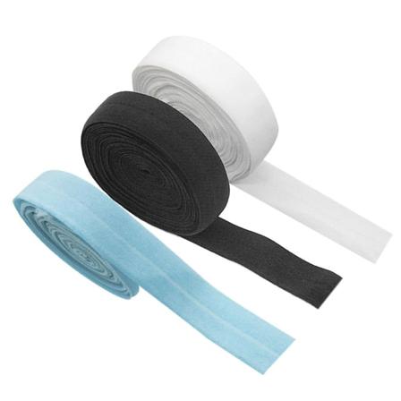 Rullar 2 cm Elastisk Platt Bias Bindande Tejp Hantverkskläder Sy Flätat rep