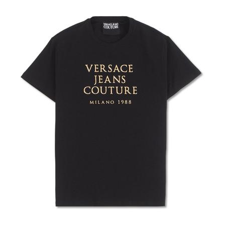 Versace Jeans Couture T-shirts svart, Herr, Herr, Storlek: M