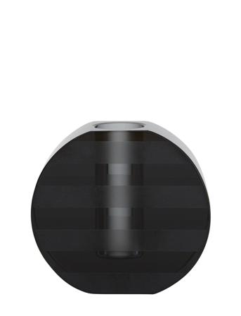 Graphic Candleholder Home Decoration Candlesticks & Tealight Holders Candlesticks Svart OYOY Living Design