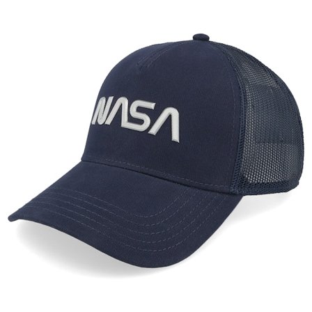 American Needle - Blå adjustable Caps - Nasa Valin Navy A-Frame Adjustable @ Hatstore