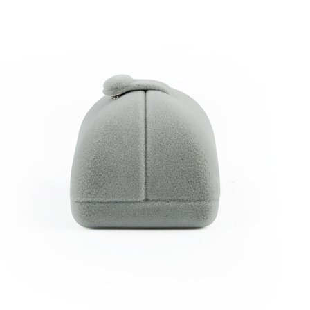 Fløjlsringæske Bryllupsdag Dobbelt Åben Snap Forlovelsesring Etui