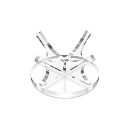 Golfball-utstillingsstativ Sportsballstativ TRANSPARENT Transparent