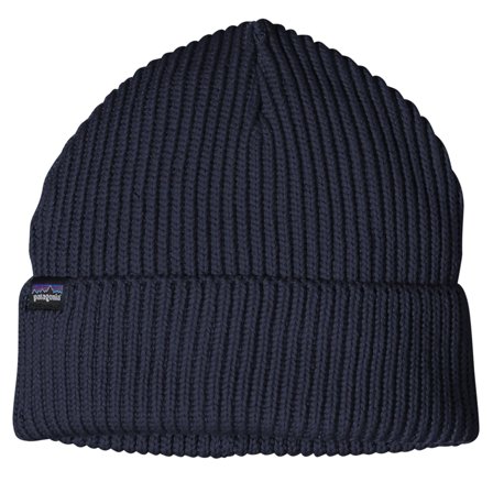 Patagonia Fishermans Rolled Beanie Navy Blue