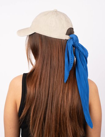 SUI AVA Crepped Scarf - Blue - ONE SIZE