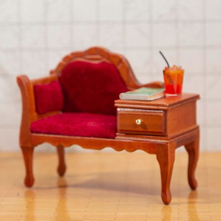 1:12 Skala Miniatyr Dukkehus Møbler Med Skuff Stue Møbler Til Julegaver