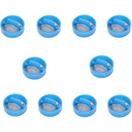 10-pack inloppventilfilter (20 mm x 6 mm) kompatibel med Haier, Samsung