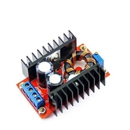 150W Spänningsomvandlare 10-32V till 12-35V Boost Converter DC-DC Justerbar Steg Upp Modul Strömförsörjning