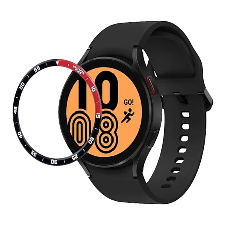 Bezelring för Samsung Galaxy Watch 4 5 6 7 40mm 44mm Skal Skydd Metallram Skyddskåpa Stötfångare Dekorera Tillbehör