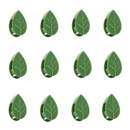 50 stk. Plantevæg-klatreclips Grønne Vine Clips Usynlige Plante Clips Plante-klatrearmatur Clips Plantevægklips Vinkroge