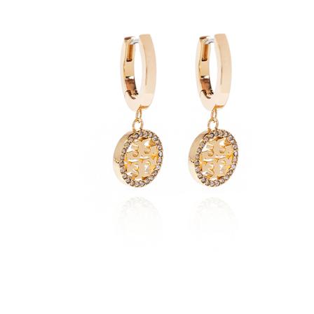 Tory Burch, Earrings Geel, Dames, Maat:ONE Size