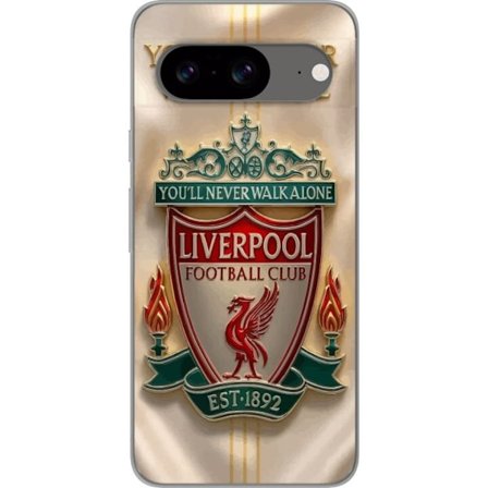 Google Pixel 8 Genomskinligt Skal Liverpool fotboll klubb England Premier League offensiv fotboll stark press intensiv stil och historisk tradition