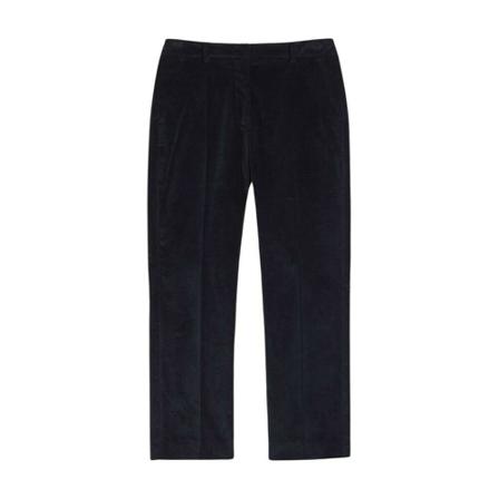 Max Mara Weekend Cropped Byxor blå, Dam Byxor, Dam, Storlek: S