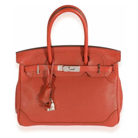 Hermès Vintage Shoulder Väska orange, Dam Vintage Väskor, Dam, Storlek: ONE SIZE