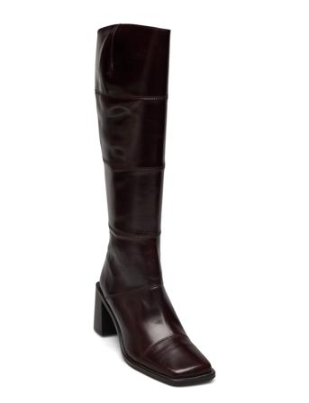 Long Boots Høye Støvletter Brun Billi Bi*Betinget Tilbud