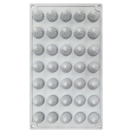 Vadelma Silikonimuotti 35 Kolonnon Tarttumaton Elintarvikelaatu Helppo Irrotus DIY Kakun Koristelu Fondant