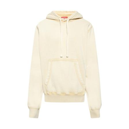 Diesel S-Ginn-Hood-Dov -Pe hoodie Hvid, Herre