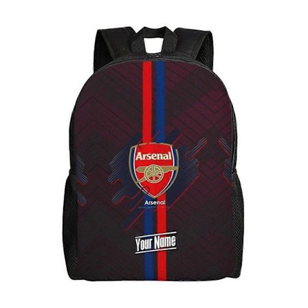 JG1463 Arsenal Skolesekk Tegneserie Ryggsekk Mote Gutter Sekk Student Skolesekk Reise Ryggsekk