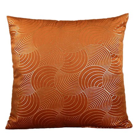 Let og luksuriøst pudebetræk Sofa pudebetræk Bronzing pudebetræk Orange